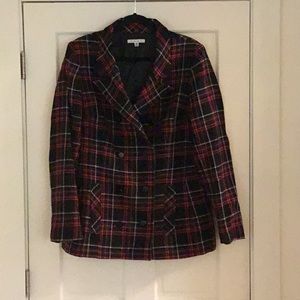 Cabi Tartan plaid blazer